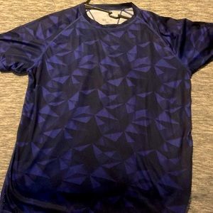 Purple Graphic T
